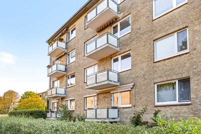 Solide Eigentumswohnung mit Balkon in ruhiger Lage