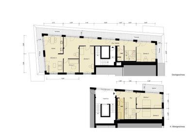 Penthouse-Maisonette mit 6 Zimmern – Jetzt Besichtigung vereinbaren!  ☎️ 0172-3261193