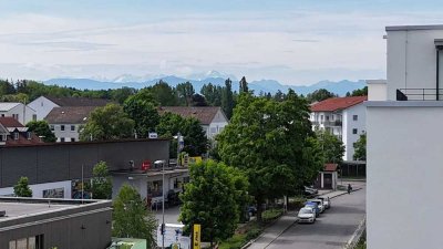 Exklusives Alleinlage-Penthouse mit zwei Dachterrassen und Alpenblick