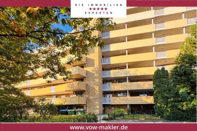 Vermietete Zwei-Zimmer-Wohnung mit tollem Ausblick!