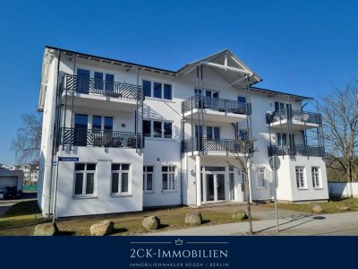 nur 700m zum Südstrand: Top-Apartment mit 36 m² Sonnenterrasse im Ostseebad Sellin! Stellplatz inkl!