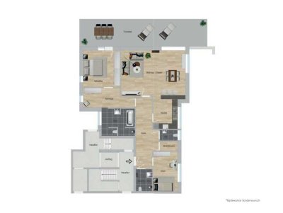 Große 4-Zimmer-Wohnung mit TOP Terrasse