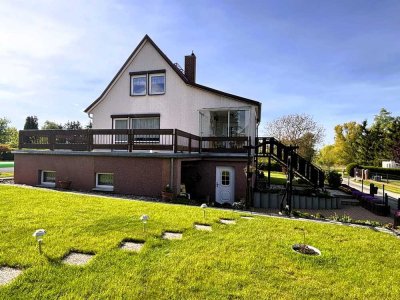 gepflegtes Einfamilienhaus mit liebevoll angelegtem Garten in ruhiger Dorflage