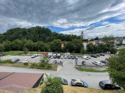 Helle 1,5-Zimmer-Wohnung mit Blick auf die Ilz