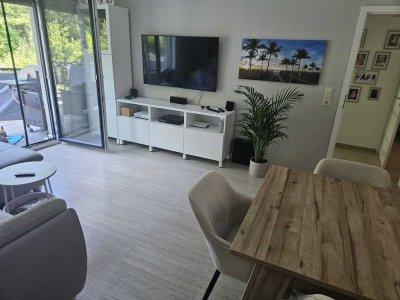 “Sanierte 3-Zimmer-Erdgeschosswohnung mit Garten & Balkon”