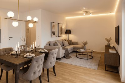 3-Zimmer-Wohnung mit Parkblick