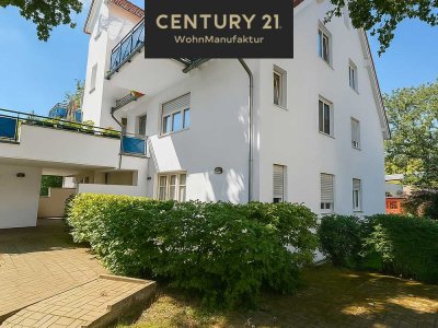 Lichtdurchflutete 3-Zimmer-Maisonette im idyllischen Hinterhaus mit Balkon ins Grüne & TG-Stellplatz