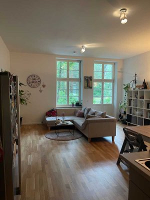 Nachmieter gesucht - wunderschöne 4-Raum-Wohnung mit Blick ins Grüne & Terrasse