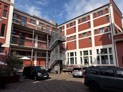 ++ Hochwertige Loftwohnung 4ZKB-38 m² Dachterrasse im 2.OG in 2.Reihe in ruhiger Lage LD-Zentrum! ++