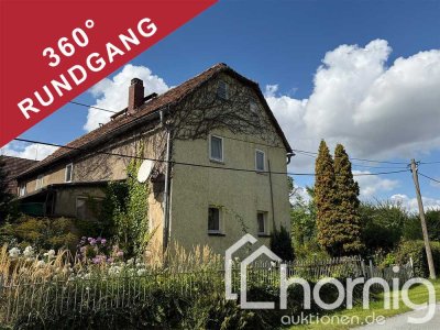 Landhaus mit Fachwerkscheune - Wohnen im Grünen bei Löbau