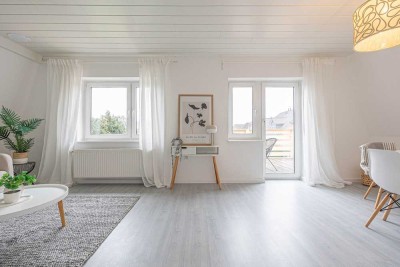 Stilvoll wohnen in Fockbek – Moderne Wohnung mit Terrasse & Stellplatz