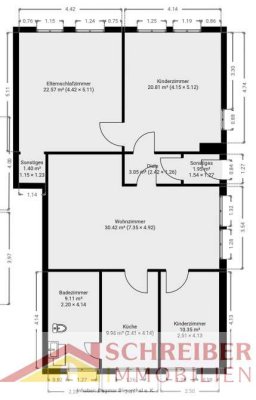 4 ZKB Wohnung mit Garten, zentral in Bad Laasphe zu vermieten