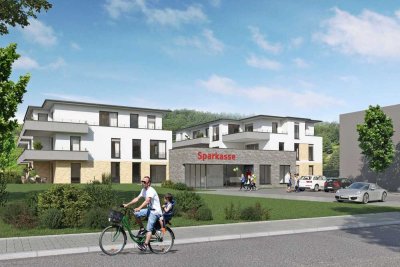 Exklusives 2-Zimmer-Neubau-Penthouse  – mit XL-Stellplatz & hochwertiger Einbauküche