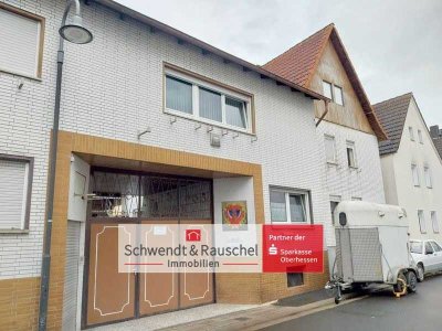 Einfamilienhaus mit Gewerbe in Reichelsheim