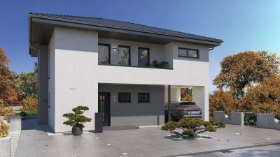 Elegant & komfortabel: Ihre Stadtvilla in Vollendung! -Einzugsfertig auf Ihrem Grundstück- Ihrem