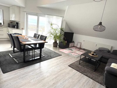 Schöne Maisonettewohnung mit toller Aussicht!