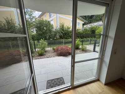 Schöne helle ruhige 2 Zimmer Wohnung im EG mit Terrasse und Garten in Wasserburg am Inn