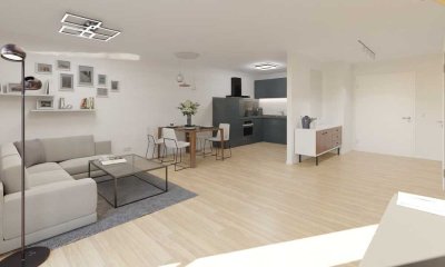 Seniorengerechte 2 Zimmer Wohnung (Whg. 3.4) / Pflegedienstleister im Haus