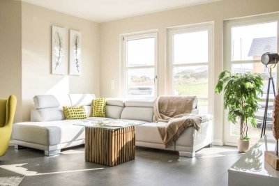 Stadtvilla voll unterkellert mit schönem Rheinblick