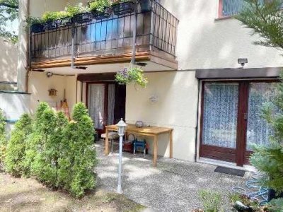 2-Zimmer-Erdgeschoss-Wohnung mit Terrasse und Gartenanteil in Berlin-Frohnau