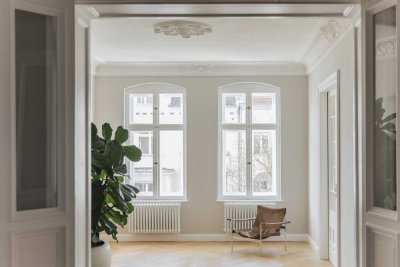 Historisch und hochwertig sanierte Wohnung mit Sauna, Westbalkon - unweit des Lietzensees