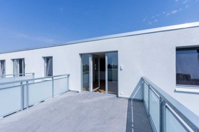 Exklusive Denkmalwohnung -  5 Zimmer, Dachterrasse,Parkett,Tageslichtbad,Gäste-WC, Stellplatz, EBK