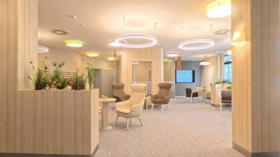 Helles 1-Zimmer-Appartement in Seniorenresidenz mit Balkon und umfangreichen Annehmlichkeiten