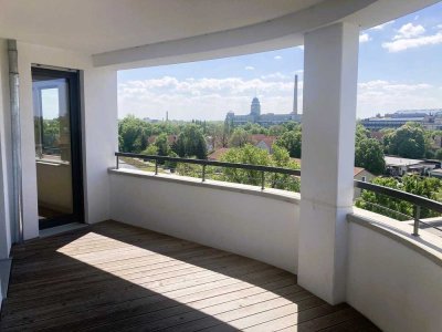 Exklusive 3,5 Zimmer-Penthouse-Wohnung für höchste Ansprüche im 6. OG mit 2 Dachloggien!