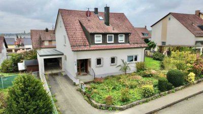 Familienfreundliches Einfamilienhaus mit viel Platz und Zukunftspotenzial in Niederstotzingen!