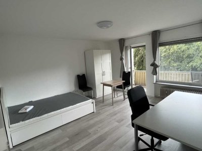 ** Erstbezug nach Sanierung! Möbliertes 1-Zimmer Apartment mit Südwestbalkon in Karlsruhe Mühlburg