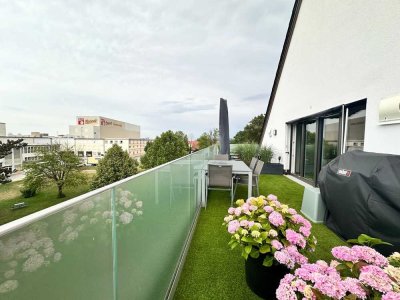 Neuwertige 3-Zimmer-Wohnung mit Dachterrasse in zentraler Lage von Landshut
