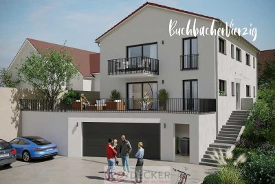Wohnen mit Garten im modernen Zweifamilienhaus++ Decker Immobilien++