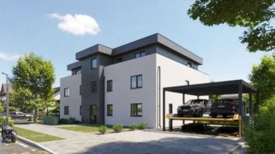 Neubauprojekt: 3,5 Zi. Gartenwohnung in Mannheim - Seckenheim