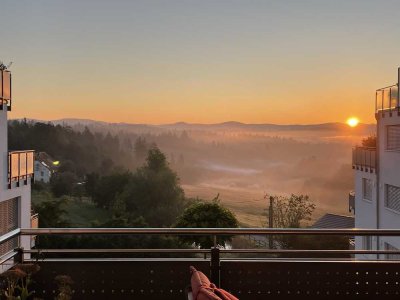 Luxuriöse 3-Zimmer-Wohnung mit unverbaubarem Fernblick in Passau (Grubweg)