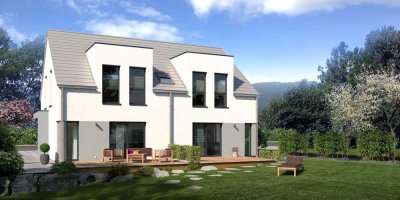 Effizienter Neubau mit 2 Wohneinheiten