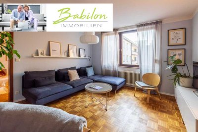 Freistehende Maisonette WHG - Traum über zwei Etagen mit Balkon, Terrasse und Gemeinschaftsgarten