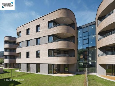 Bahnhofsnähe &amp; Wohnbauförderung: Neubauwohnung mit großem Garten in Golling!