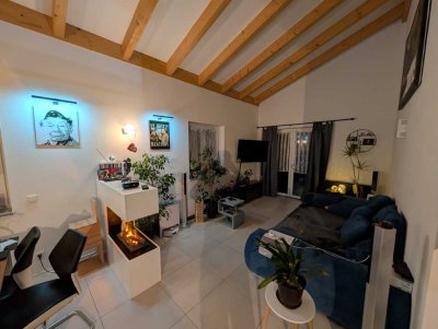 Luxuriöses Penthouse mit 3 Zimmern und Balkon in Ampfing