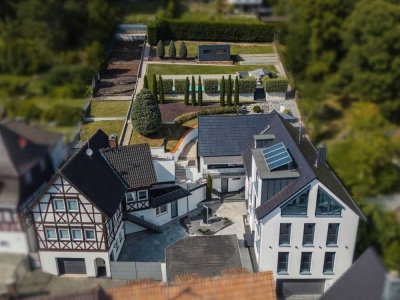 Exklusives Anwesen mit Neubau und Fachwerkhaus - ein Zuhause mit Charakter und vielen Möglichkeiten