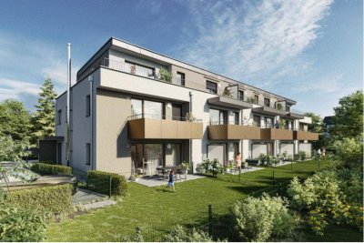 2-Zi-Dachgeschosswohnung mit SW-Terrasse und 2 Tiefgaragenplätze