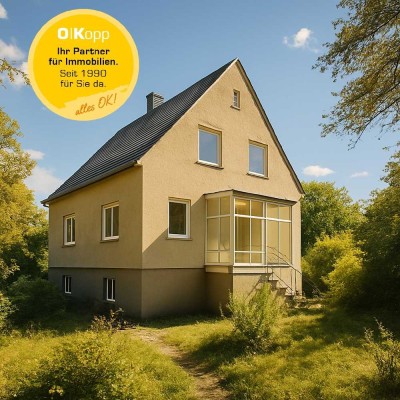 OK!  Hol mich aus dem Dornröschenschlaf! Attraktives Objekt sucht neuen Eigentümer..!