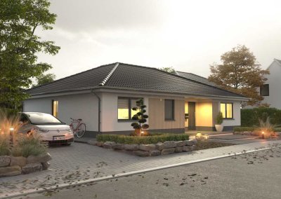 Hausbau im Grünen inklusive Bauzeitgarantie