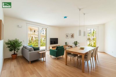 „Hirschfeld – Naturnah wohnen“ – Niedrig-Energie-Standard-Neubau in begehrter Grün-Ruhelage