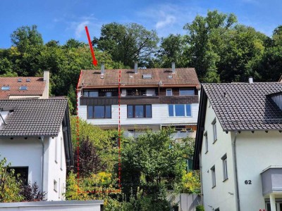 Reihenendhaus mit traumhaftem Ausblick in naturnaher Hanglage - kurzfristig bezugsfrei - ohne Makler