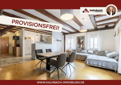 Authentischer Charme trifft Lifestyle - Traumwohnung mit Wintergarten und Bibliothek