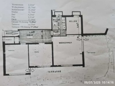 Nachmieter für 2-Zimmer-Wohnung in ruhiger Lage