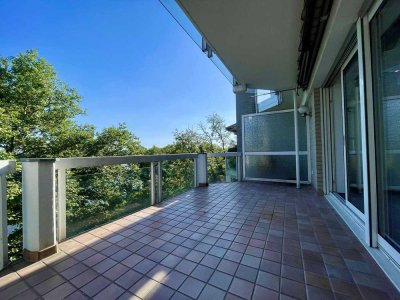 Die Aussicht genießen: Moderne 3-Zimmer-Wohnung mit Rheinblick inkl. Stellplatz