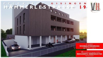 NEUBAU-W10: 3-Zimmer Wohnung in Traumlage in Gisingen