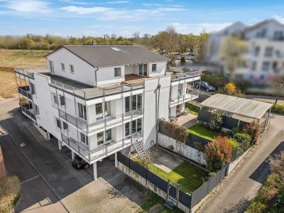 Traumhafte 4-Zimmer-Wohnung in ruhiger Hanglage mit Fernblick und eigenem Garten in Mainz Budenheim