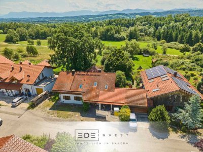 Einfamilienhaus mit unverbaubarem Bergblick - direkt am Naturschutzgebiet in Peißenberg